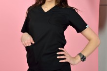 bluzka medyczna czarna