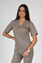 Bluza medyczna beżowa