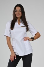 bluza medyczna biała