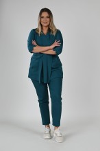 tunika medyczna kolor morski