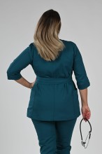 tunika medyczna kolor morski