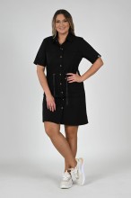 Sukienka medyczna czarna