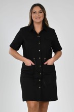 Sukienka medyczna czarna