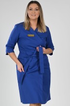 Sukienka medyczna niebieska