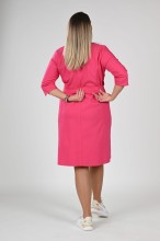 sukienka medyczna różowa