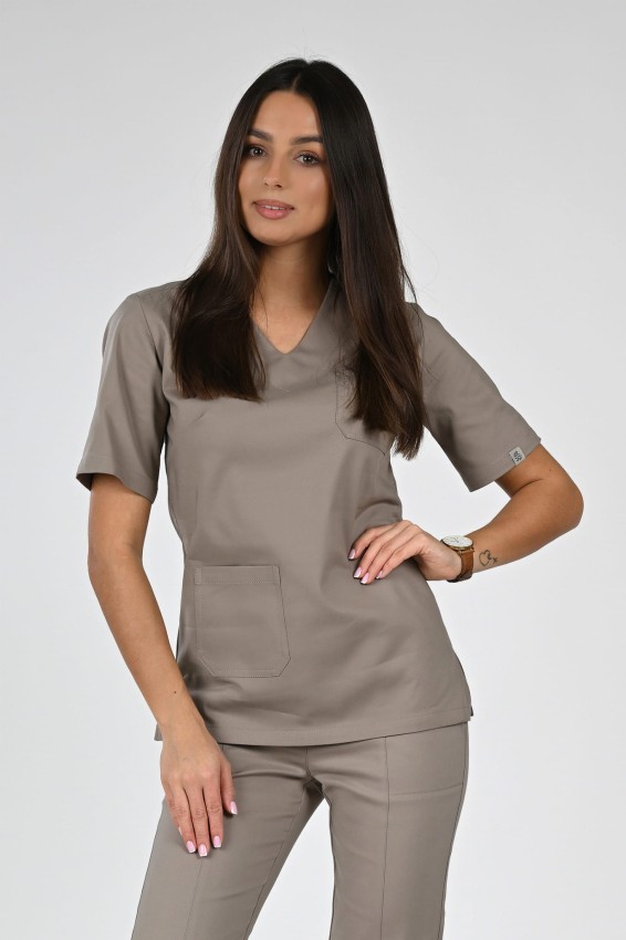 Bluza medyczna beżowa