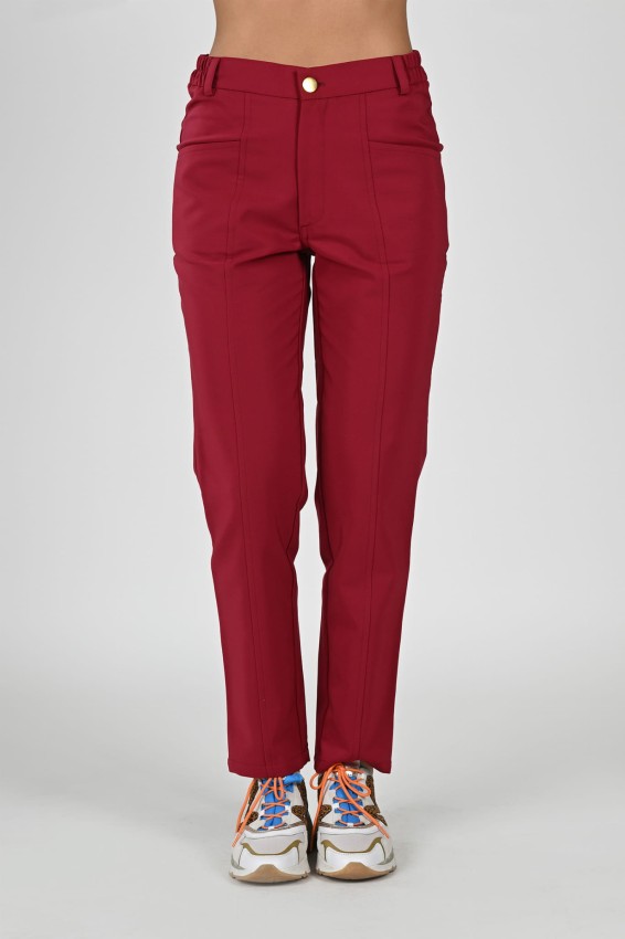 odzież medyczna burgund