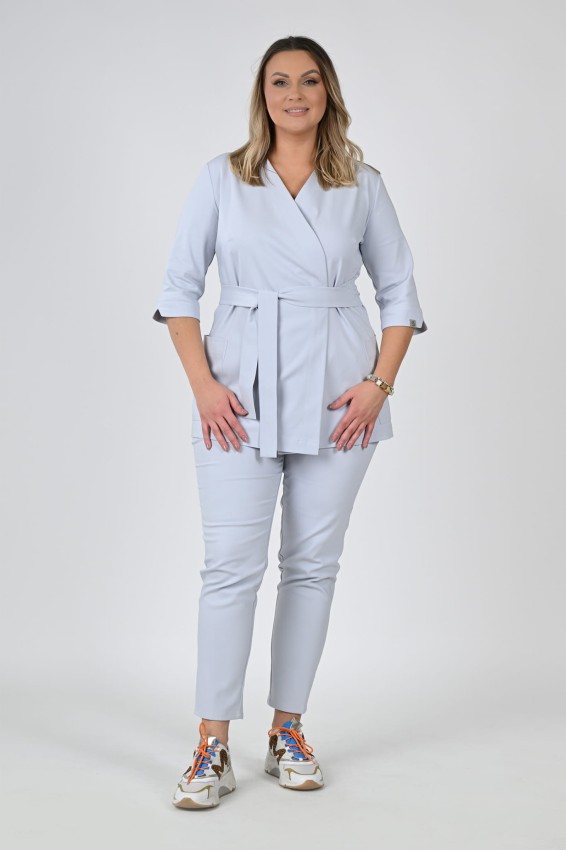 tunika jasnoszara medyczna