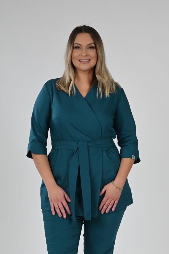 tunika medyczna kolor morski