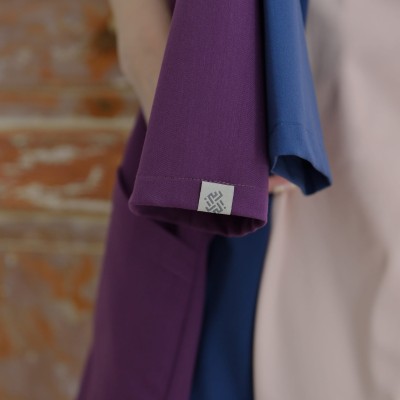 Bluzka medyczna męska Scrubs Summer Violet/ Fioletowa