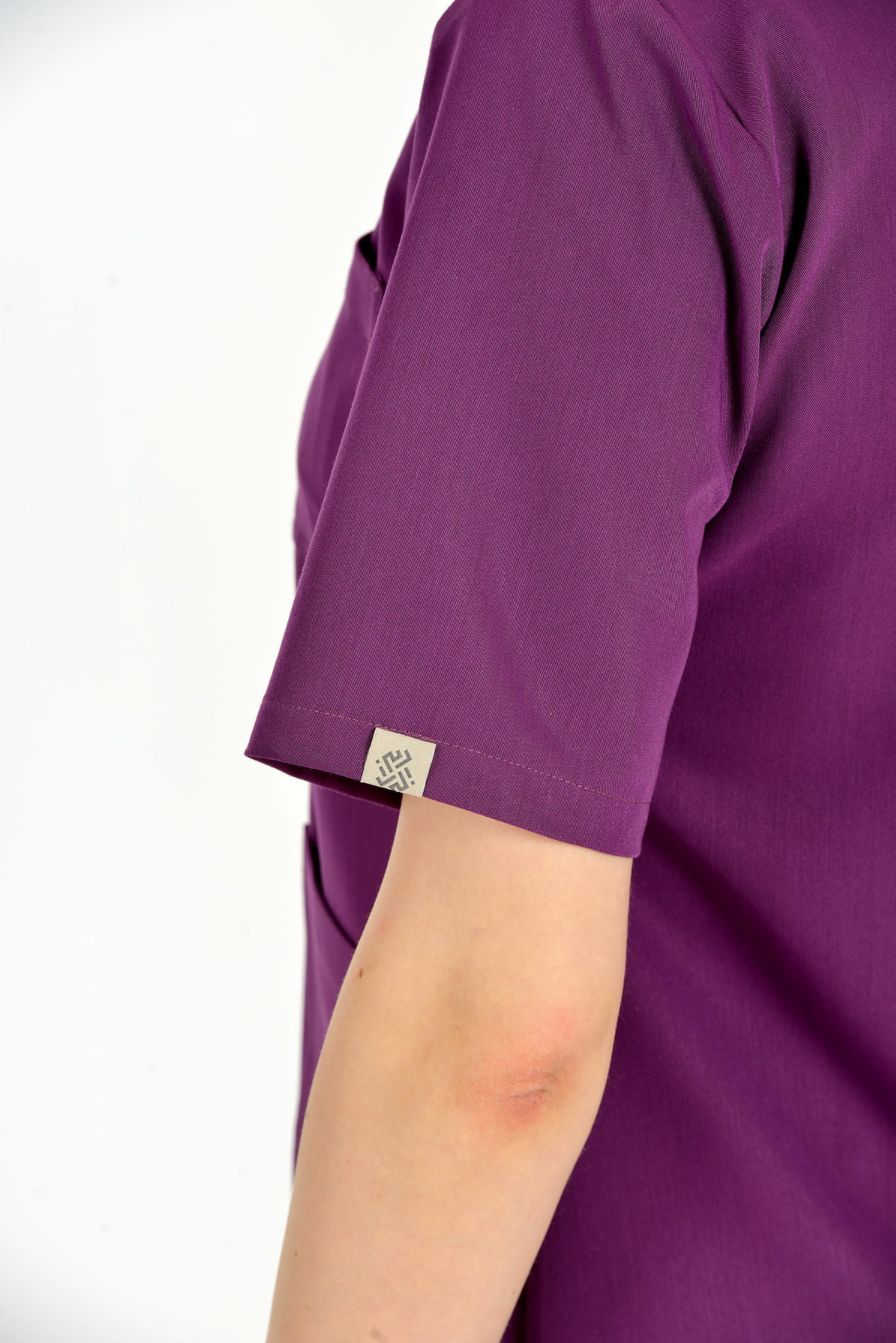 Bluzka medyczna damska Premium Scrubs Basic Violet Summer/ Fioletowa