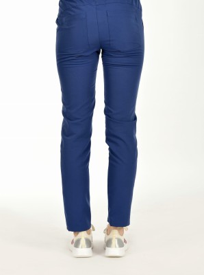 Spodnie medyczne damskie Premium Scrubs BGC Summer Blue/ Niebieskie