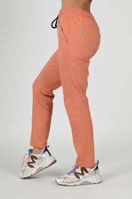 Spodnie medyczne damskie Premium Scrubs GlamComfort Peach/ Brzoskwiniowe