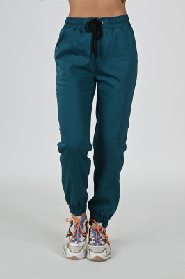 Spodnie medyczne joggery damskie Premium Scrubs Sea/ Morskie