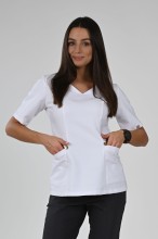 Bluza medyczna biała