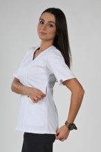 Bluza medyczna biała