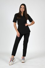 Bluza medyczna czarna