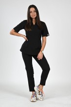 Bluza medyczna czarna