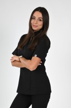Bluza medyczna czarna