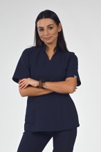 Bluza medyczna stójka