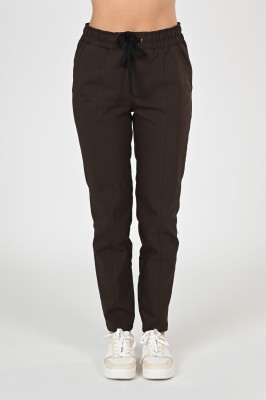 Spodnie medyczne damskie Premium Scrubs GlamComfort Chocolate/ Brązowe