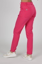 Spodnie medyczne damskie Premium Scrubs Basic GlamComfort Bright Pink/ Różowe