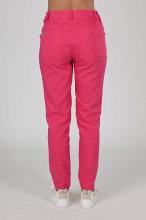Spodnie medyczne damskie Premium Scrubs Basic GlamComfort Bright Pink/ Różowe