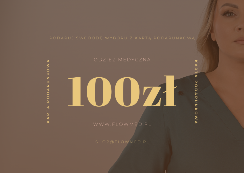 Karta podarunkowa na odzież medyczną