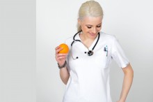 Bluzka medyczna damska. Scrubs moda.