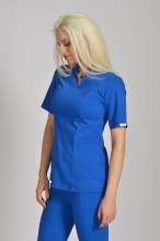 Scrubs, Bluzka medyczna damska niebieska