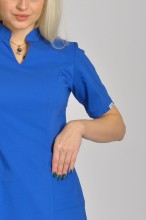 Scrubs, Bluzka medyczna damska niebieska