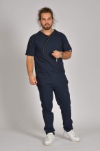 Męska bluzka medyczna. Premium Scrubs