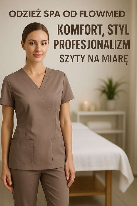 Odzież SPA od Flowmed – Komfort, Styl i Profesjonalizm Szyty na Miarę