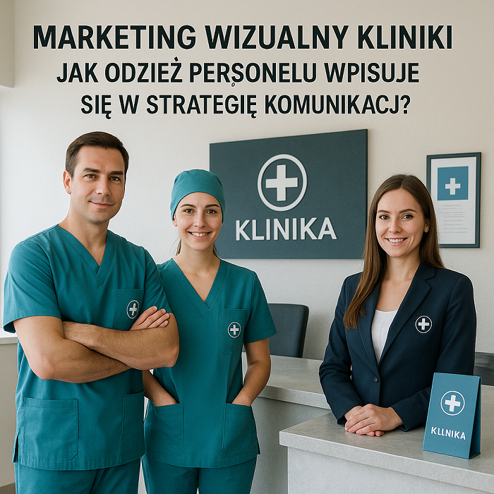 Marketing Wizualny Kliniki – Jak Odzież Personelu Wpisuje Się w Strategię Komunikacji?