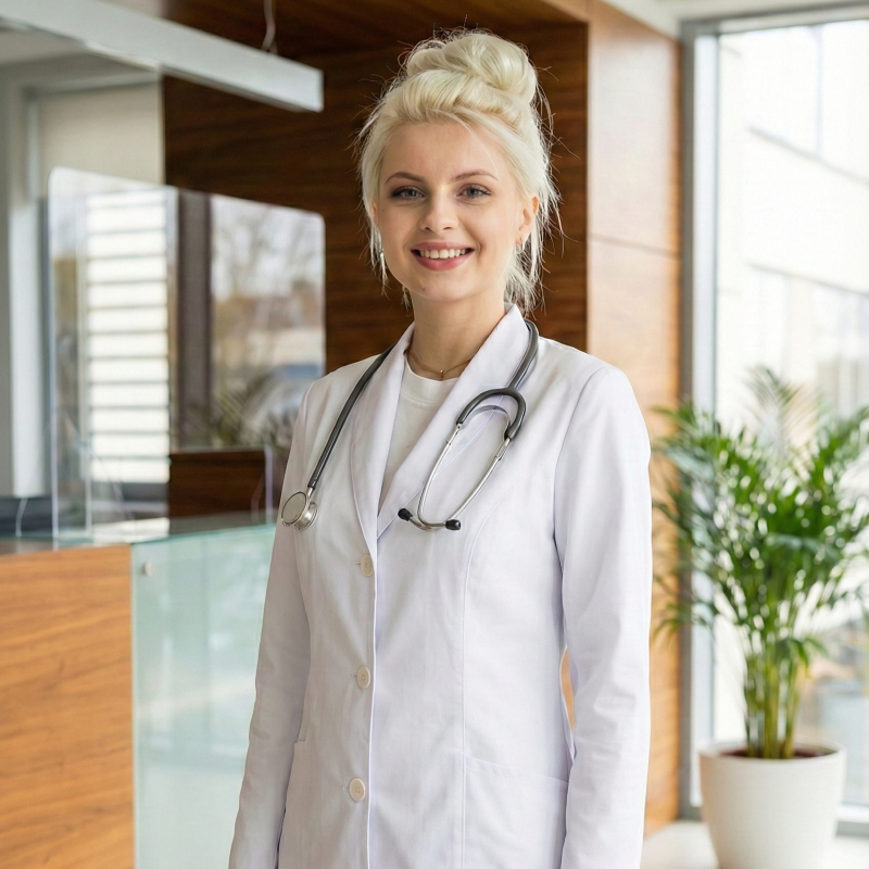 Fartuch medyczny – definitywny przewodnik 2026: profesjonalizm w klasycznym wydaniu