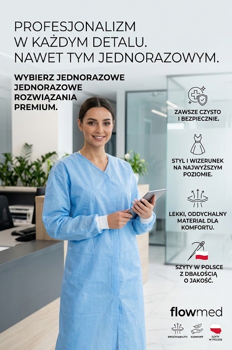 Fartuch biały – symbol profesji medycznej i ikona zaufania wizerunkowego