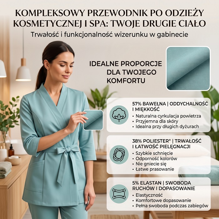 Kompleksowy Przewodnik po Odzieży Kosmetycznej i SPA: TWOJE DRUGIE CIAŁO