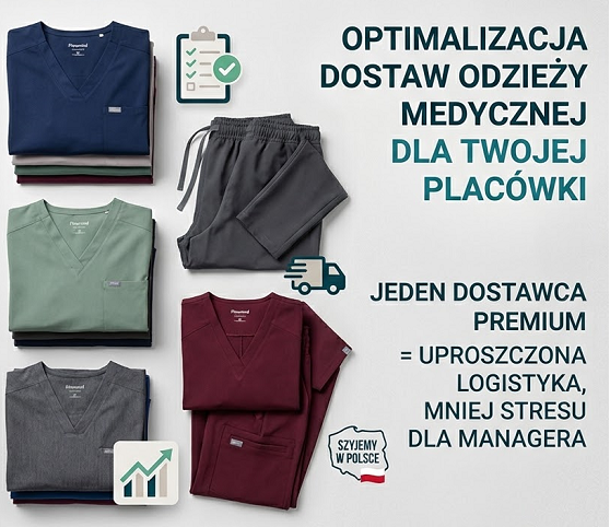 Standaryzacja dostaw odzieży medycznej: Jak jeden dostawca optymalizuje pracę managera?