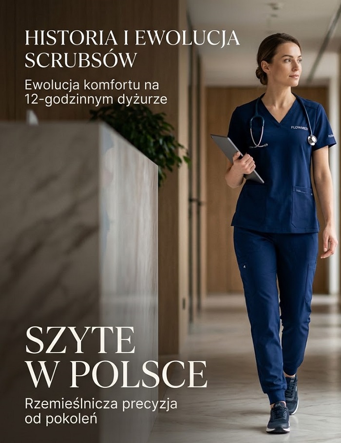 Historia i ewolucja scrubsów: od szpitalnego uniformu do nowoczesnej mody medycznej