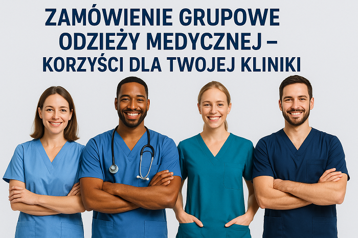 Zamówienie Grupowe Odzieży Medycznej – Korzyści Dla Twojej Kliniki